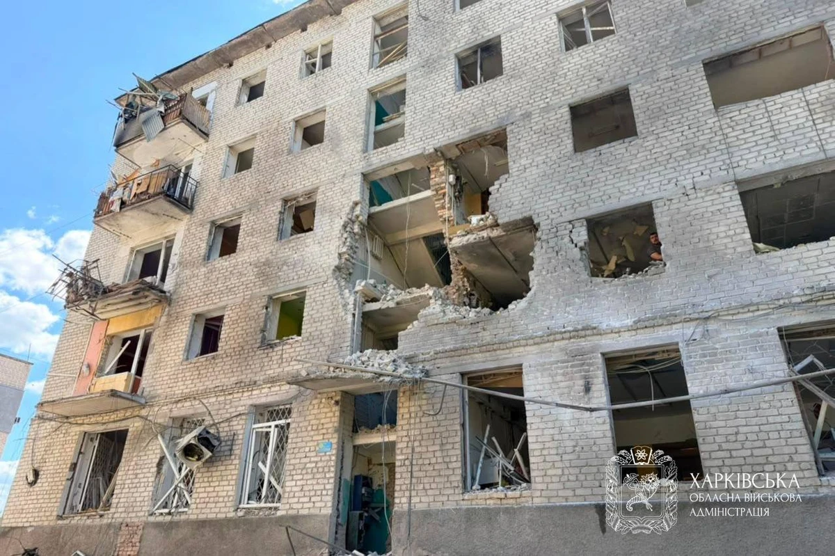 последствия атаки на Изюм, фото ОВА
