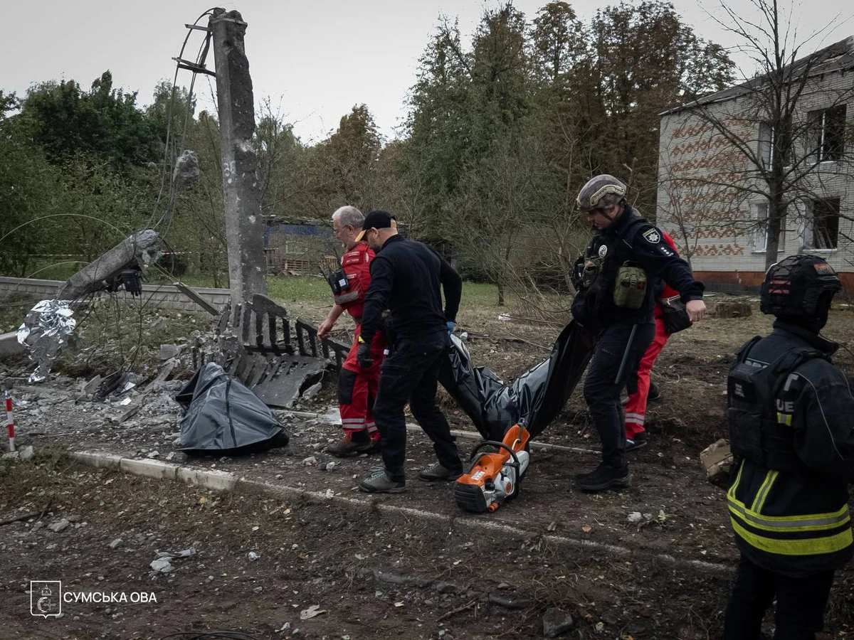 последствия удара по Сумам, фото ОВА